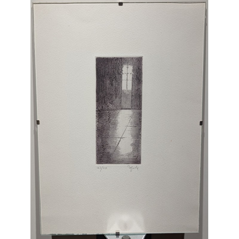 Lithograph entitled ‘Window’, signed? 162/220