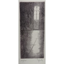 Lithograph entitled ‘Window’, signed? 162/220