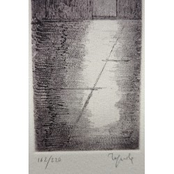 Lithograph entitled ‘Window’, signed? 162/220