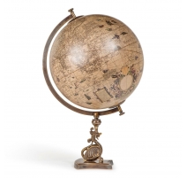 Globe à pied dragon de mer