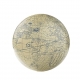 Petit Globe à poser Mercator, bleu