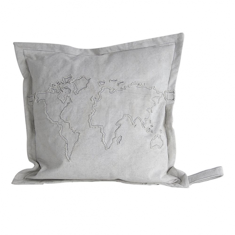 Coussin Carte du monde