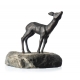 Bronze "Biche" signé REUSSNER