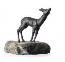 Bronze "Biche" signé REUSSNER