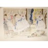 Lithographie "Danseuses" signée BRIANCHON