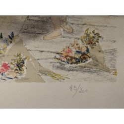 Lithographie "Danseuses" signée BRIANCHON