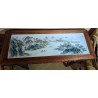 Chinese console table with a porcelain top