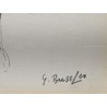 Engraving entitled ‘The Wolf’, signed G. BRESSLER