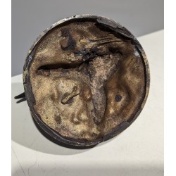 Poule d'eau en bronze