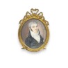 Miniature portrait of a gentleman wearing a white cravat
