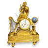 Imposing clock depicting ‘Orpheus and his lyre’