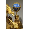 Imposing clock depicting ‘Orpheus and his lyre’