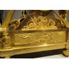 Imposing clock depicting ‘Orpheus and his lyre’