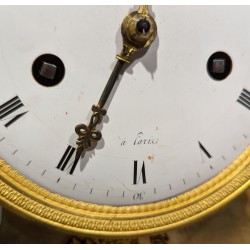 Imposing clock depicting ‘Orpheus and his lyre’