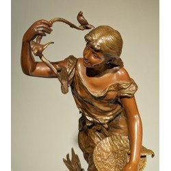 Bronze "Charmeuse" par MOREAU