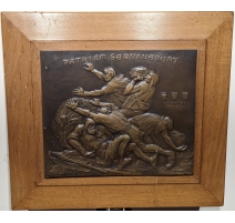 Plaque en bronze "Bataille de Morgarten"