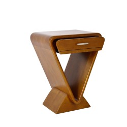 "Icône" bedside table with 1 drawer