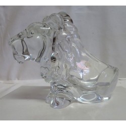 Repose-pipe Lion en verre de Vannes