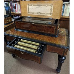 Music box with 1 drawer and 4 rollers. From  Moinat SA  - Antiques and home décor