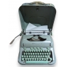 Machine à écrire HERMES 3000, verte
