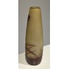 Campanule single-flower vase, signed GALLÉ