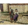 Tableau \"Chateau d\'Aigle\" signé L. ROTH