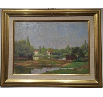 Tableau "Paysage" signé SILVESTRE