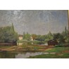 Tableau \"Paysage\" signé SILVESTRE