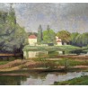 Tableau \"Paysage\" signé SILVESTRE