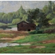 Tableau "Paysage" signé SILVESTRE