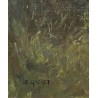 Tableau \"Saint-Prex\" signé J. GACHET