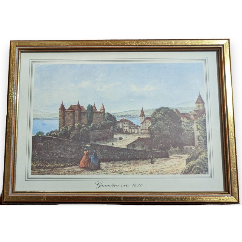Reproduction of an engraving entitled ‘Grandson, c. 1870’