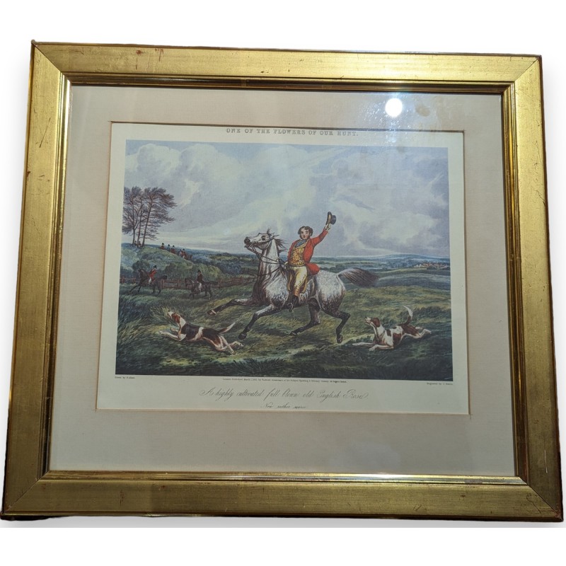 Reproduction of the engraving ‘The Hunt’