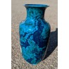 Marbled blue porcelain vase from  Moinat SA  - Antiques and home décor