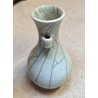 Celadon blue vase with handles