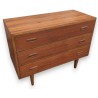 Commode en teck à 3 tiroirs