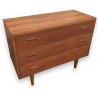 Commode en teck à 3 tiroirs