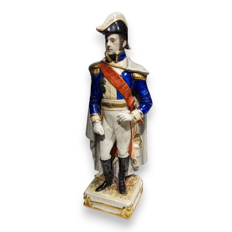 Soldat \"Lannes\" en porcelaine de Scheibe Alsbach