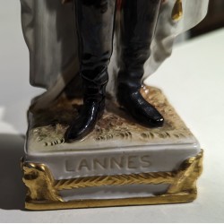 Soldat \"Lannes\" en porcelaine de Scheibe Alsbach