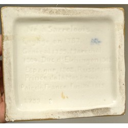 Soldat \"Ney\" en porcelaine de Scheibe Alsbach