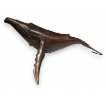 Baleine en bronze