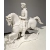 Paire de chevaux en porcelaine de Nymphenburg