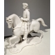 Paire de chevaux en porcelaine de Nymphenburg