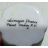 Boite Asperges en porcelaine de Limoges