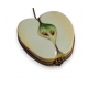 Boite Pomme en porcelaine de Limoges