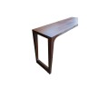 Modern console table in mahogany