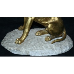 Bronze „Hund“. bei Moinat SA – Antiquitäten und Dekoration