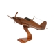 Hawker Hurricane en bois sculpté