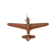 Hawker Hurricane en bois sculpté