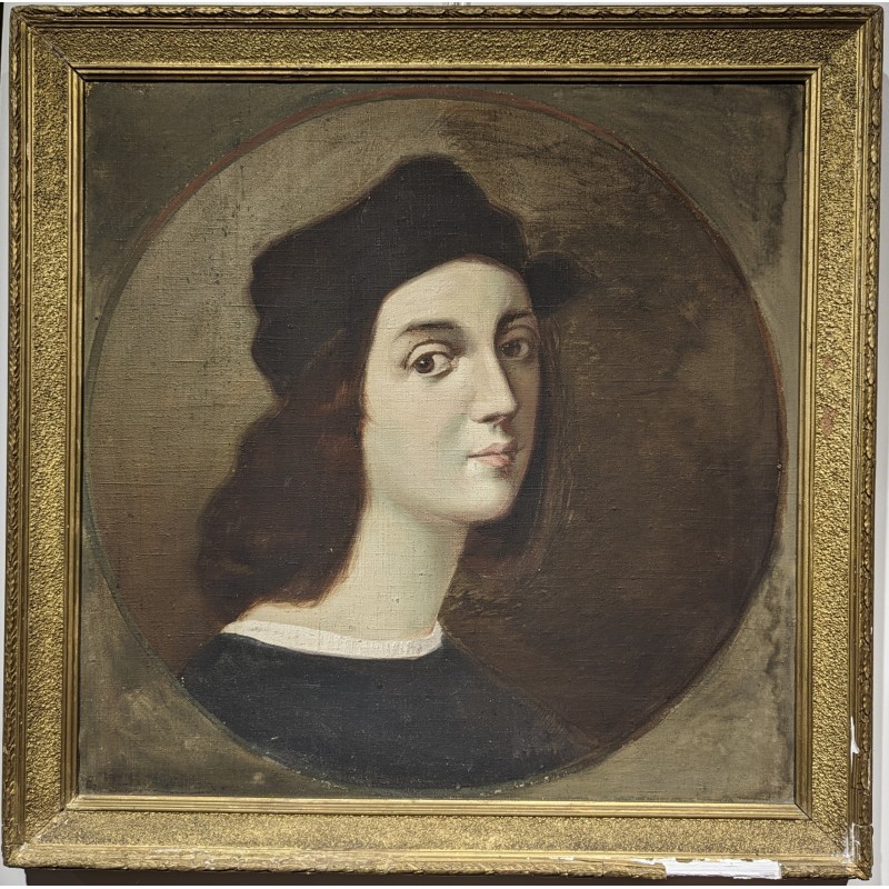 Tableau \"Portrait de Raffaello Sanzio\"